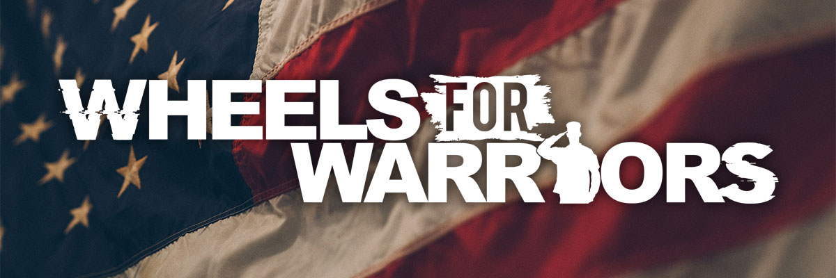 Wheels For Warriors Logo Banner