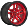 Fuel Ammo D732 Candy Red Black Bead Ring
