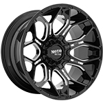 Moto Metal MO808 Sniper Gloss Black Milled