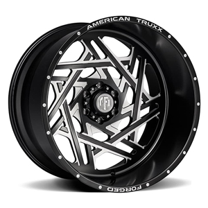 American Truxx Styx ATF1912 Black W/ Milled Spokes
