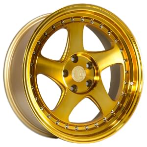 Aodhan AH01 Gold W/ Machined Face