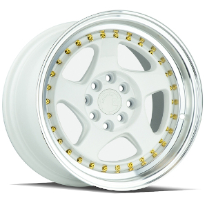 Aodhan AH01 White W/ Machined Lip