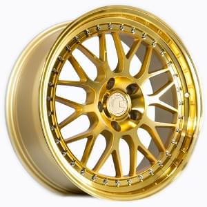 Aodhan AH02 Gold W/ Machined Face