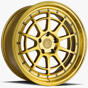 Aodhan AH04 Gold W/ Machined Face