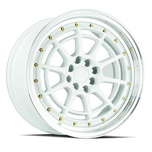 Aodhan AH04 White W/ Machined Lip