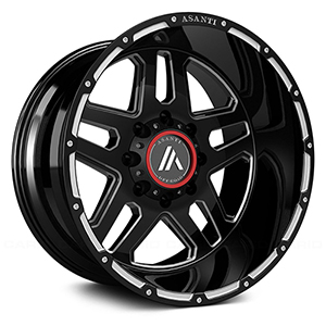 Asanti Offroad AB809 Black Milled