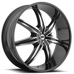 BBY 946 Gloss Black Machined