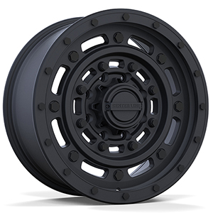 Centerline Patton 843 Satin Black 8 Lug