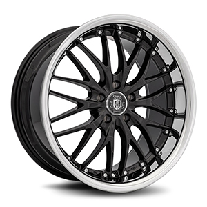 Curva Concepts C3 Gloss Black Stainless Chrome Lip