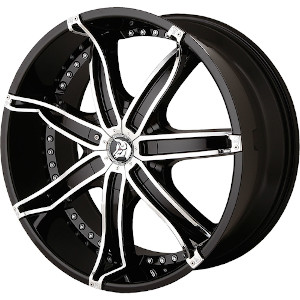 Diablo DNA Gloss Black W/ Chrome Inserts