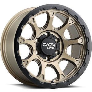 Dirty Life Drifter 9307 Matte Gold W/ Matte Black Lip