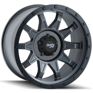 Dirty Life Roadkill UTV 9301 Matte Gunmetal W/ Beadlock