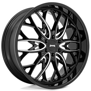 Dub OG S263 Gloss Black Milled