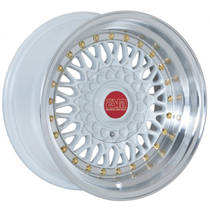ESM 002 White W/ Machined Lip