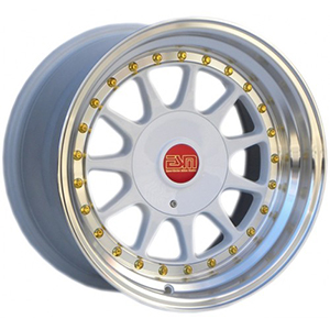 ESM 003R White W/ Machined Lip