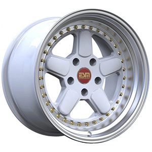 ESM 005R White W/ Machined Lip