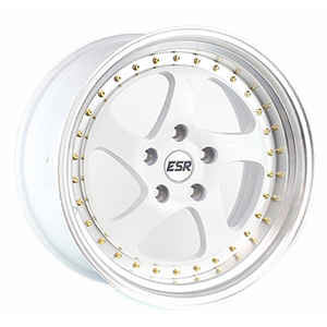 ESR SR02 White W/ Machined Lip