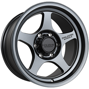 Falcon Wheels T2 Matte Gunmetal