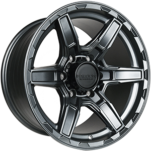 Falcon Wheels T3 Matte Gunmetal