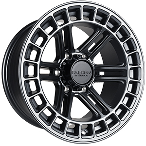 Falcon Wheels T5 Matte Gunmetal