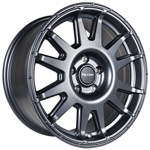 Falcon Wheels V2 Matte Gunmetal