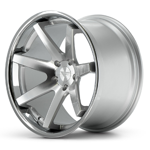 Ferrada FR1 Machined Silver W/ Chrome Lip