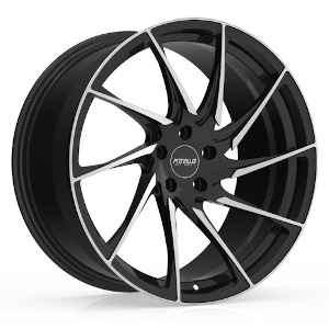 Fittipaldi FSF05 Gloss Black W/ Machined Face Right