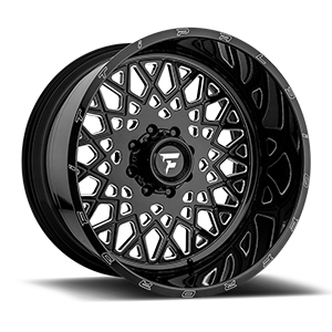 Fittipaldi Offroad FTF10 X-Trail Black W/ Milled Spokes