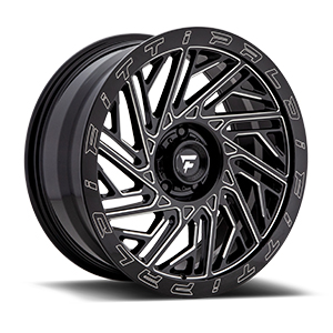 Fittipaldi Offroad FTF05 X-Trail Black W/ Milled Spokes