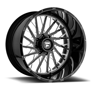 Fittipaldi Offroad FTF08 X-Trail Black W/ Milled Spokes