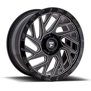 Fittipaldi Offroad FTF01 X-Trail Black W/ Milled Spokes