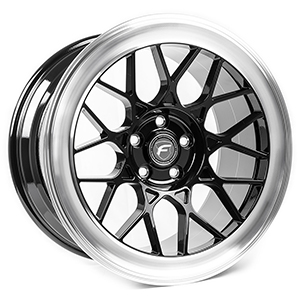 Forgestar S18 Gloss Black Machined
