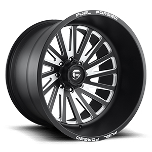Fuel Forged FF16 Matte Black W/ Milled Spokes