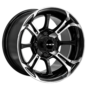 HD Golf Spinout Gloss Black Machined