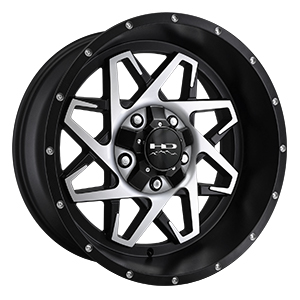 HD Offroad Caliber Satin Black Machined