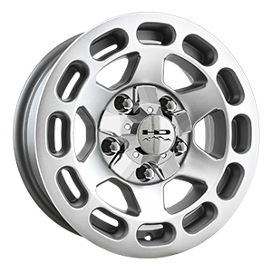 HD Offroad Patriot Silver Machined Face