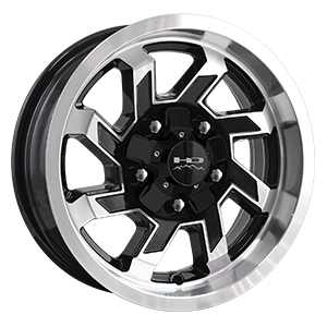 HD Offroad SAW Black Machined Face & Lip