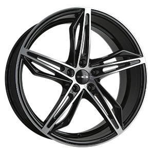 HD Wheels Fly-Cutter Gloss Black Machined