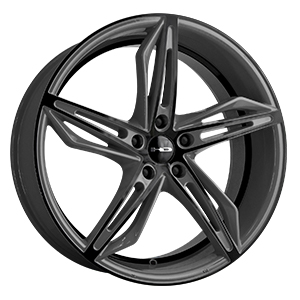 HD Wheels Fly-Cutter Gray W/ Black Face
