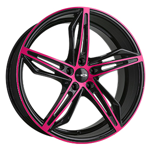 HD Wheels Fly-Cutter Black W/ Pink Face