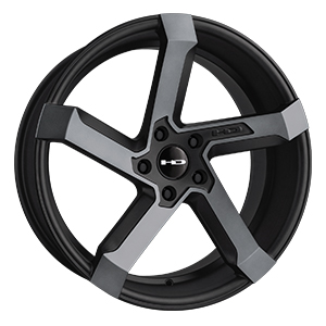 HD Wheels Kink Gunmetal Machined