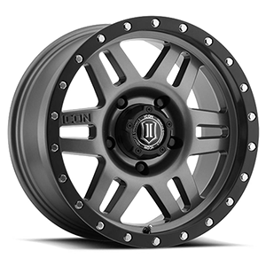 Icon Alloys Six Speed GunMetal