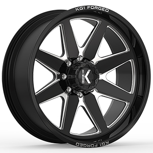 KG1 Forged Stella KC001 Gloss Black Machined