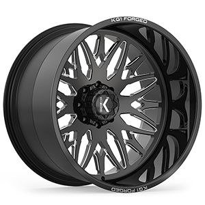 KG1 Forged Trident KC014 Gloss Black Premium Milled