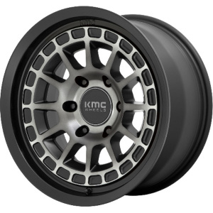 KMC KM719 Canyon Satin Black W/ Gray Tint