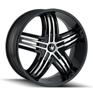 Mazzi Entice 368 Gloss Black W/ Machined Face