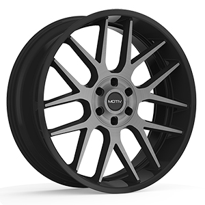 Motiv Midnight 422 Gloss Black W/ Machined Dark Tint