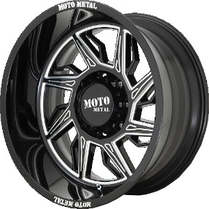 Moto Metal MO997 Hurricane Gloss Black Milled Right