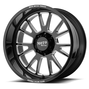 Moto Metal MO401 Gloss Black W/ Milled Spokes