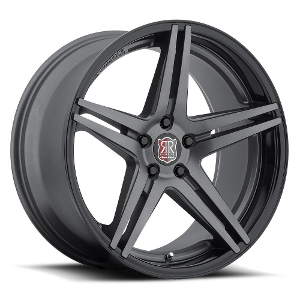 MRR RW7 Gunmetal W/ Black Lip